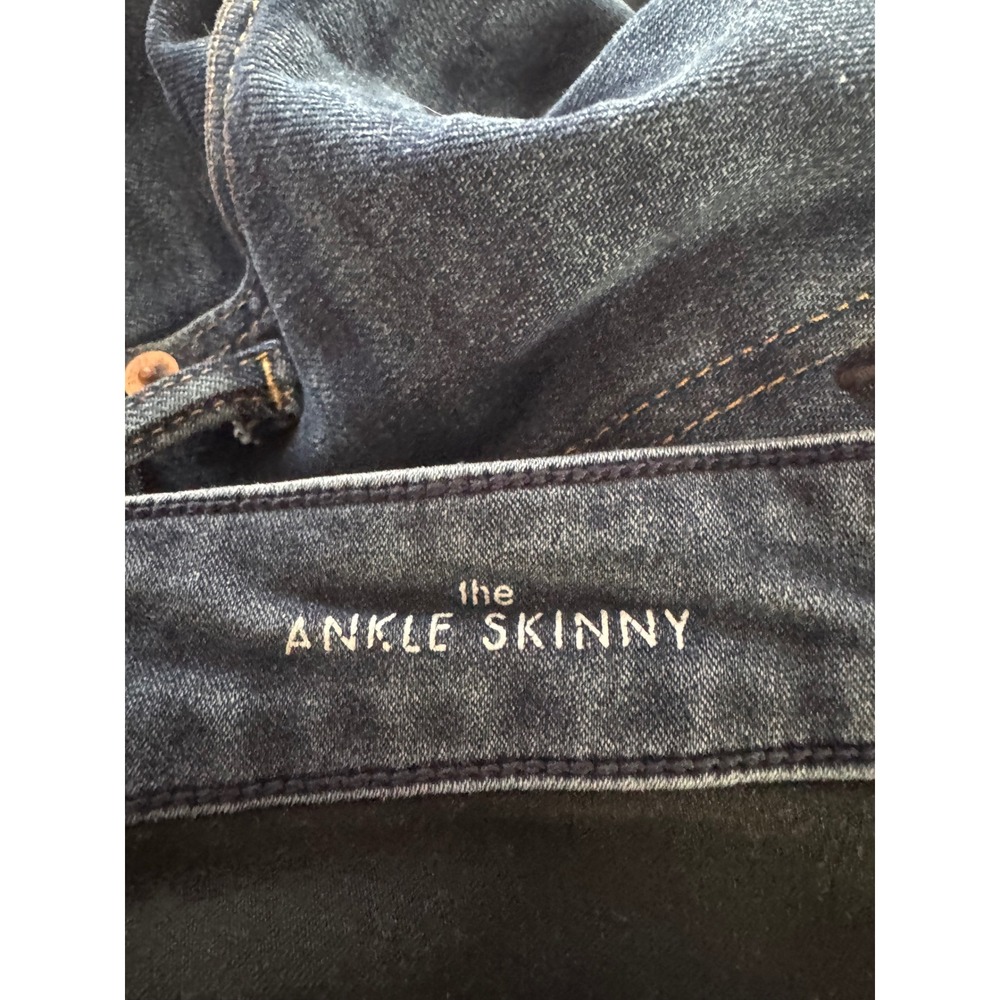 Liverpool Los Angeles The Ankle Skinny Jeans Size 16/33 Dark Wash MSRP $89 - Picture 6 of 7